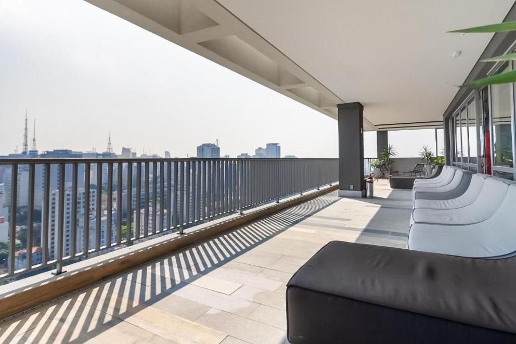 Oasis Urbano: Studio Deslumbrante Com Piscina Na Cobertura By Dabra House- Vn 03 Сан-Пауло Экстерьер фото