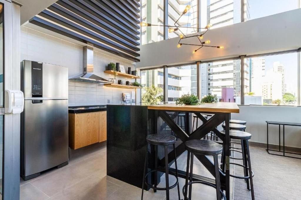 Oasis Urbano: Studio Deslumbrante Com Piscina Na Cobertura By Dabra House- Vn 03 Сан-Пауло Экстерьер фото